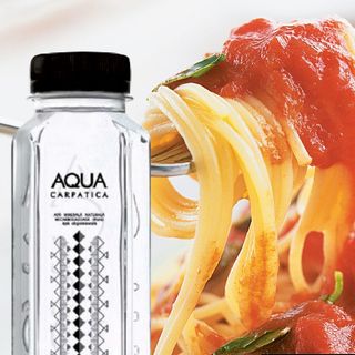 Meniu spaghetti Bolognese + apa minerala/plata