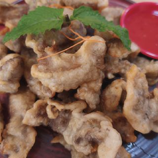 12. Carne de cerdo fritas