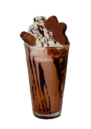 Milkshake cu turta dulce si ciocolata