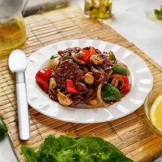 Plat De Viande De Bœuf Sauté