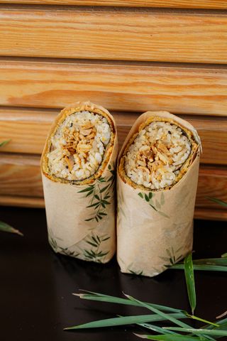 Fresh chicken mayo burrito