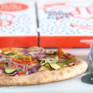 Pizza vegetariana (30 cm.)