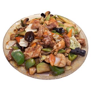 21A. Три вида месо със зеленчуци (800гр)