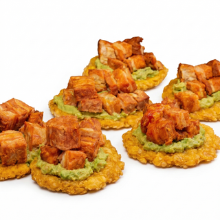 Patacones Con Chicharrón