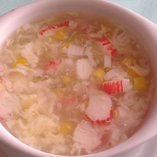 Sopa de Maíz con Cangrejo