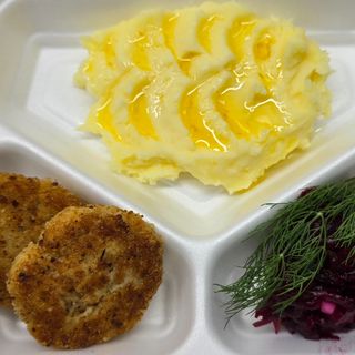 Котлета куряча з картоплею (300г)