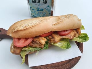Bocadillo De Pollo Asado