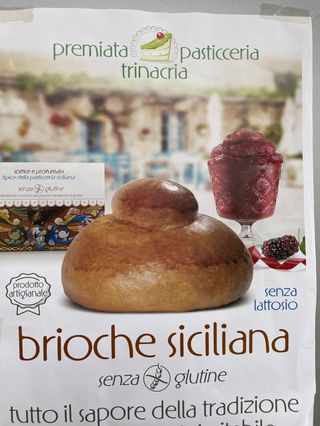 Brioches senza glutine e senza lattosio  vuota