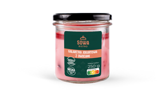 Galaretka jogurtowa z owocami 250g