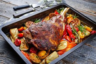Gigot D'agneau AU Four