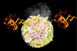 Texan Caesar salad
