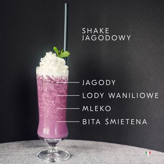 Shake jagoda 350ml