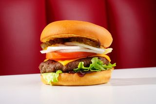 BBQ cheeseburger 410gr