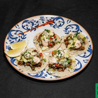 GANADOR MEJOR TACO NAVARRA: Pollo Oaxaca