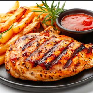HUMMER (250g Chicken Steak 250g Fries)