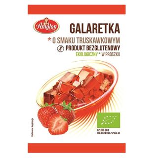 BIO Galaretka truskawkowa 40g AMYLON