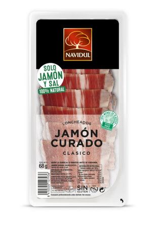 Jamón Curado Navidul 68gr