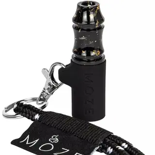 MUȘTIUC PERSONAL MOZE GOLD LINE NEGRU