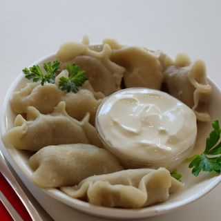 Pierogi z twarogiem na słodko 