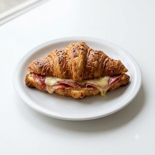 Croissant Tostado Con Queso
