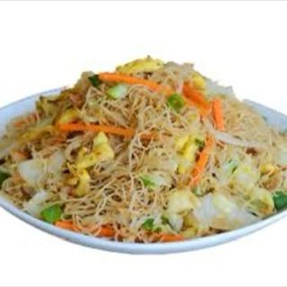 52B  spaghetti di riso con gamberi o pollo