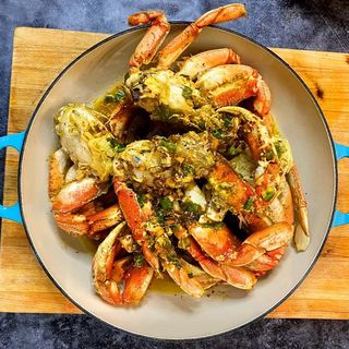 Ginger Garlic crabs