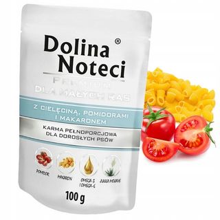 Cielęcina, pomidory i makaron