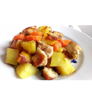 Пиле с картофи на фурна