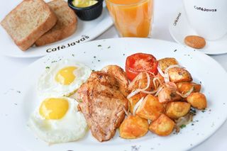 Grilled Chicken & Eggs