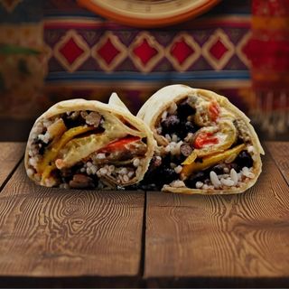 Burrito vegetariano