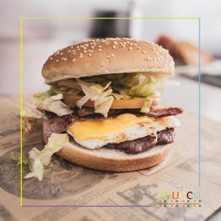 Hamburguesa con huevo