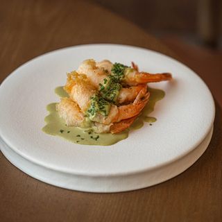 Креветки в соусе динамит