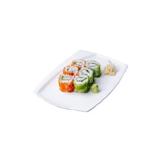 Maki De Langostino De Tempura Con Tobico 8uds.