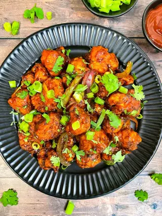 Manchurian de Vegetais