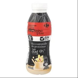 Bebida Láctea Vainilla sin Azúcar Carrefour S/Glúten 330 Ml.