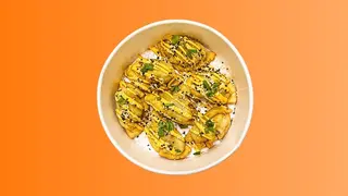 Pierożki Mandu z wołowiną (7szt.)