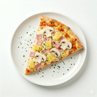 Pizza Hawaiana (Ración)