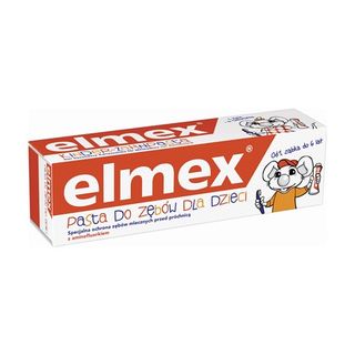 Pasta do zębów dla dzieci 0-6 lat Elmex. 0.05л