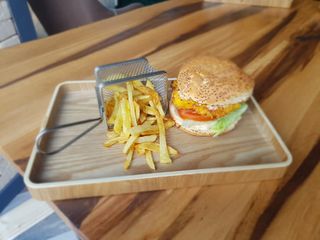 Пилешки хрупкав бургер