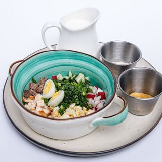 Летняя окрошка 