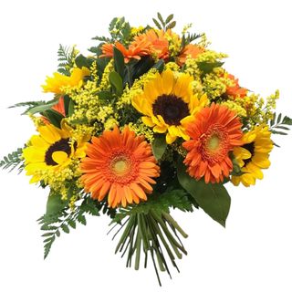 Fascio di Girasoli e Gerbere 