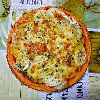 Pizza Kebab De Pollo Y Queso De Cabra (32 Cm.)