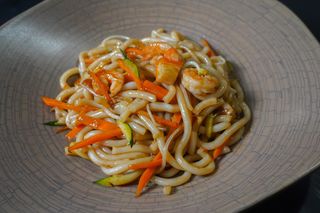 Kaisen yaki udon