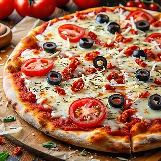 13. Pizza Rosso-nere