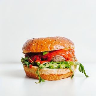 Burger IrMa s krumpirićima