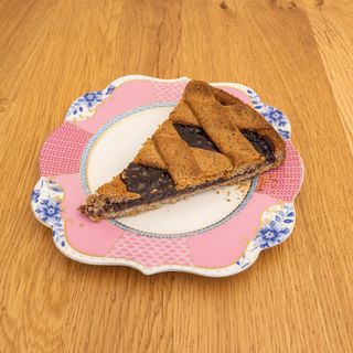 Crostata grano saraceno e mirtilli