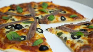 Pinsa Romana Dolce Vita, individual. 