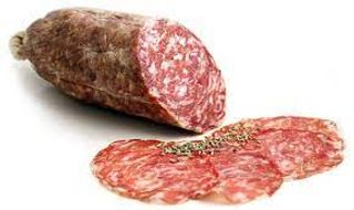 Salami z koperkiem włoskim (cena za 200 gr 18,70 PLN)