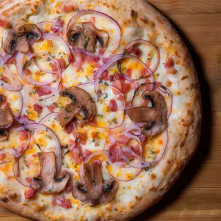 Pizza Carbonara Deluxe