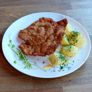 Kotlet schabowy na smalcu